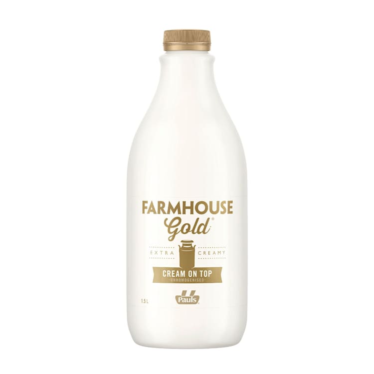 Pauls Farmhouse Gold Milk Cream On Top