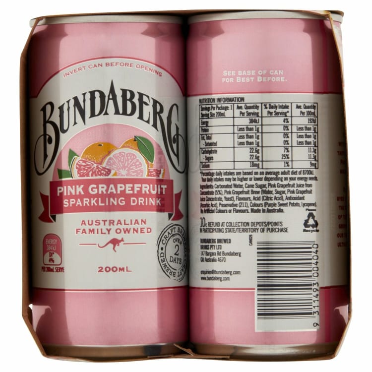 Bundaberg Pink Grapefruit