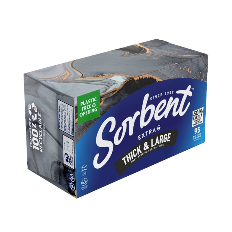 Sorbent Thick & Large Facial Tissues