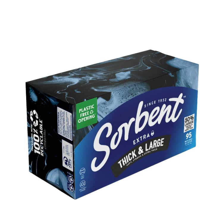 Sorbent Thick & Large Facial Tissues