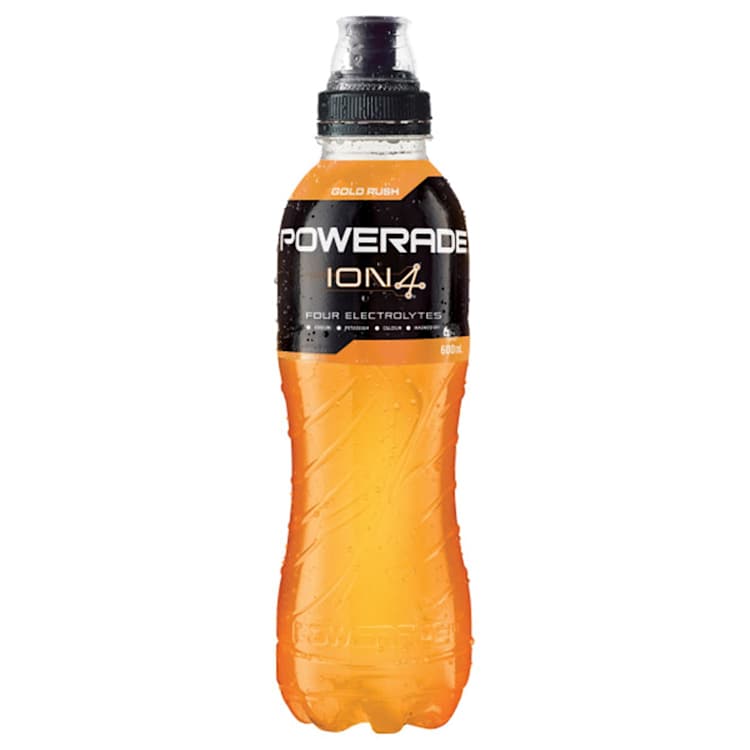 Powerade ION4 Gold Rush Sports Drink Sipper Cap 