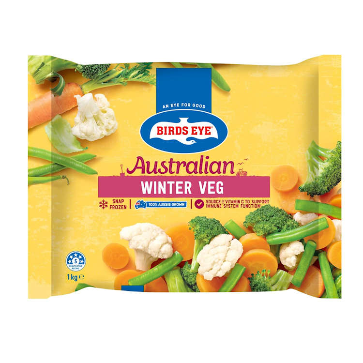 Birds Eye Snap Frozen Winter Vegetables