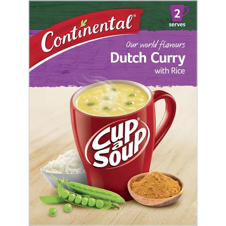Continental Cup A Soup Dutch Curry With Rice