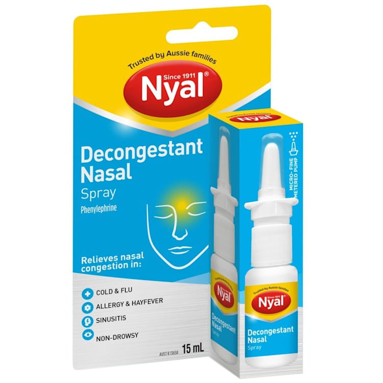 Nyal Sprays Nasal Decongestant