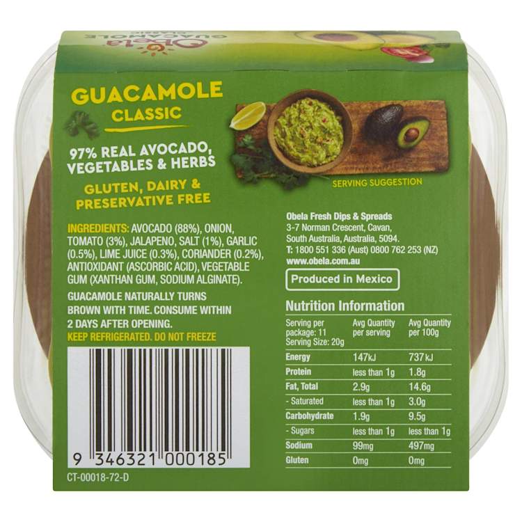 Obela Classic Guacamole