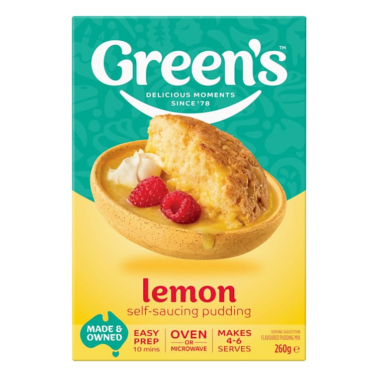 Green's Pudding Lemon Sponge