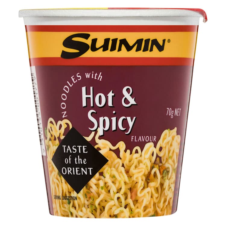 Suimin Hot & Spicy Noodle Cup