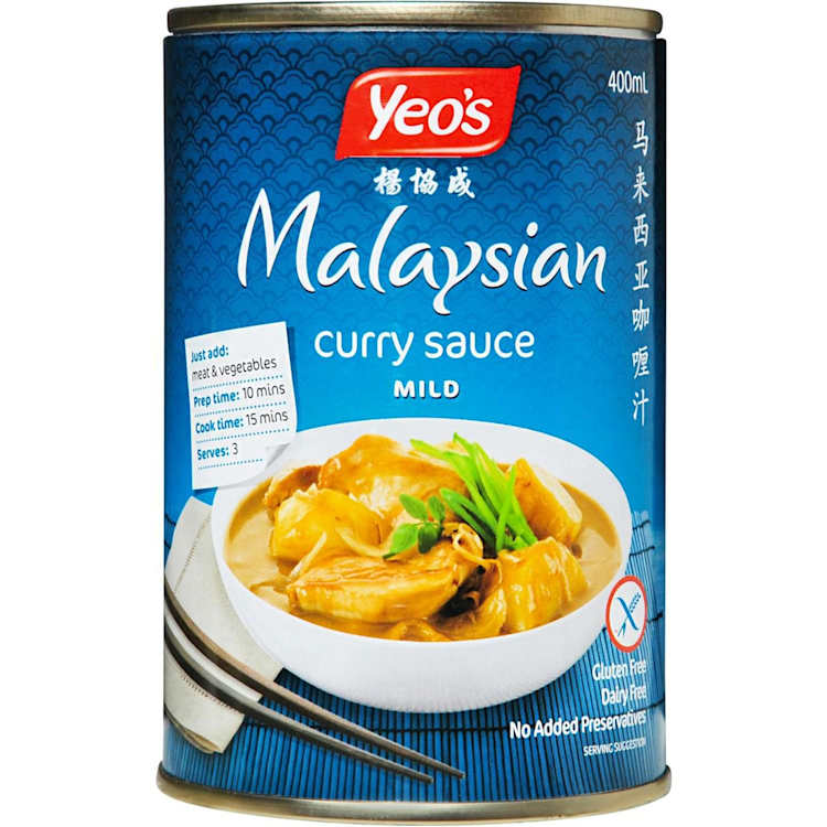 Yeo's Canned Malaysian Curry Sauce