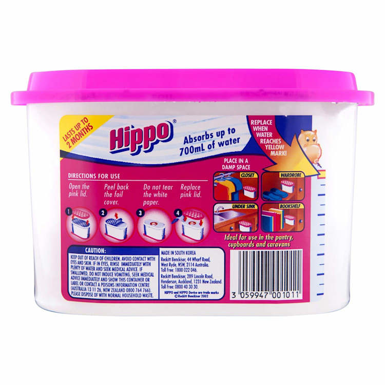 Hippo Closet Container Moisture Absorber Small Spaces