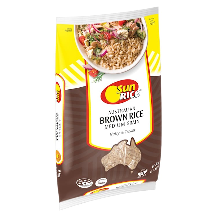 SunRice Medium Grain Brown Rice