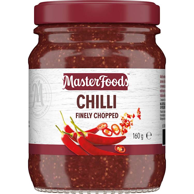 MasterFoods Finely Chopped Chilli 160g | IGA Shop Online