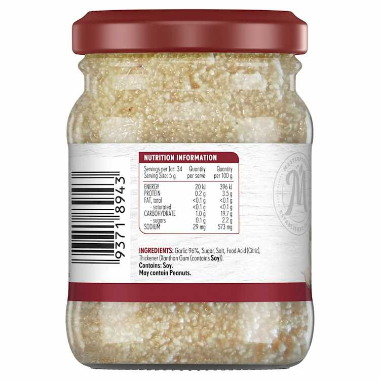 MasterFoods Finely Crushed Garlic