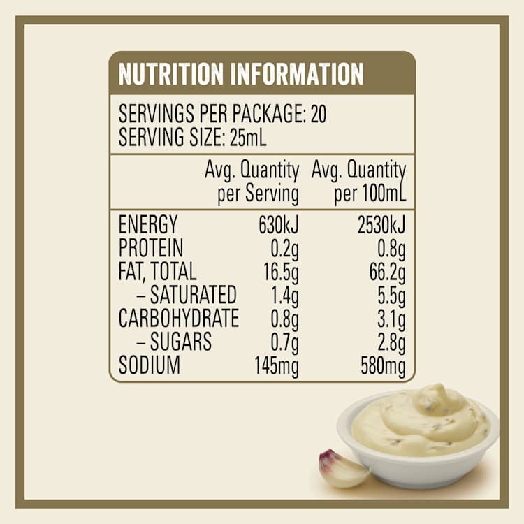 Heinz Seriously Good Garlic Aioli