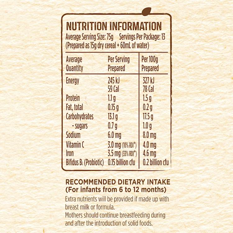 Nestlé Cerelac Cereal Infant Nutrition Baby