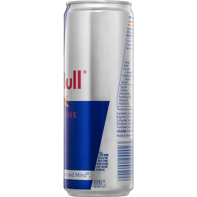 Red Bull Energy Drink Can