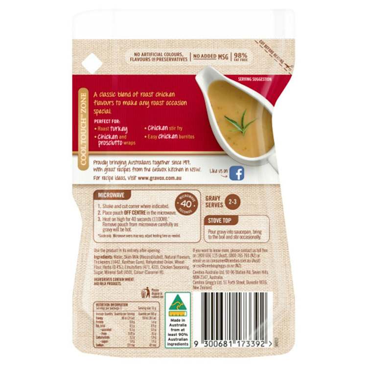 Gravox Liquid Roast Chicken with Herbs Gravy