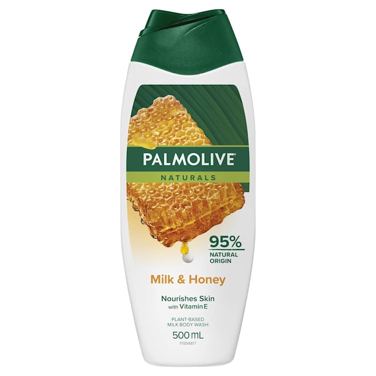 Palmolive Naturals Rich Moisture Soap Free Body Wash Milk & Honey