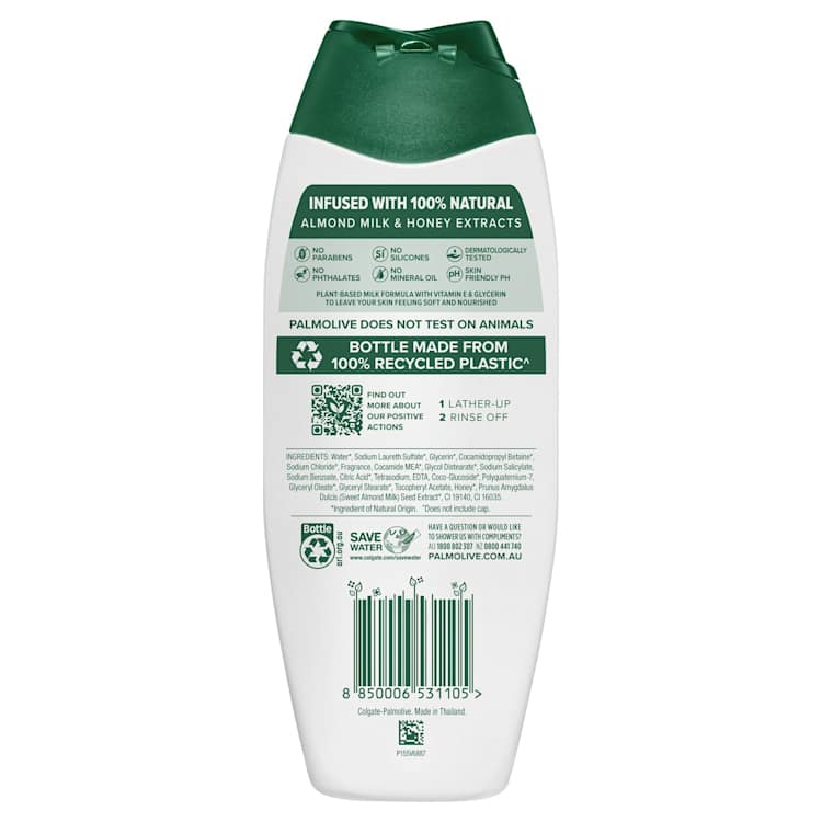 Palmolive Naturals Rich Moisture Soap Free Body Wash Milk & Honey