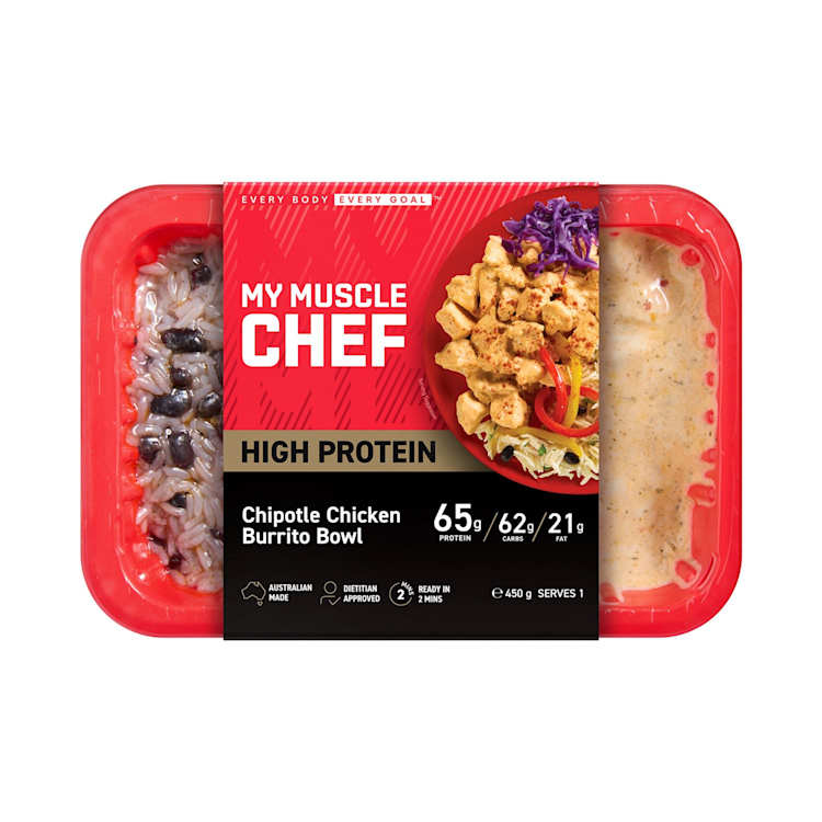 My Muscle Chef Chipotle Chicken Burrito Bowl