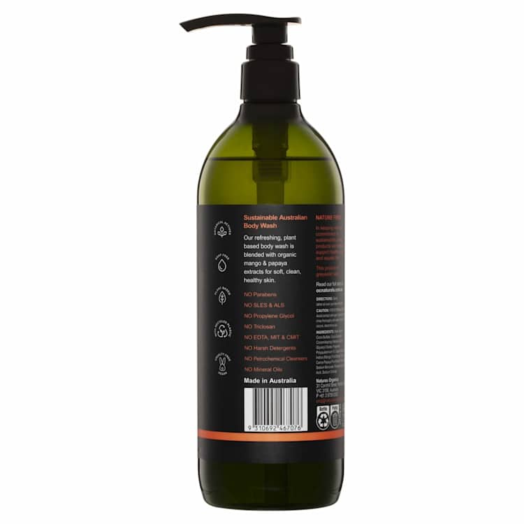 Organic Care Naturals Refreshing Mango & Papaya Bodywash
