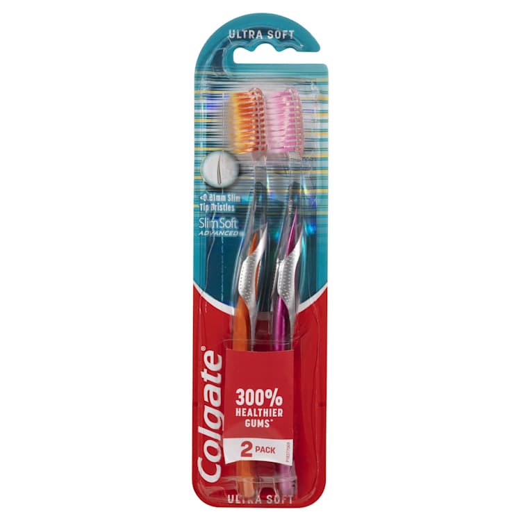 Colgate Slim Soft Advanced Ultra Soft Toothbrush Value