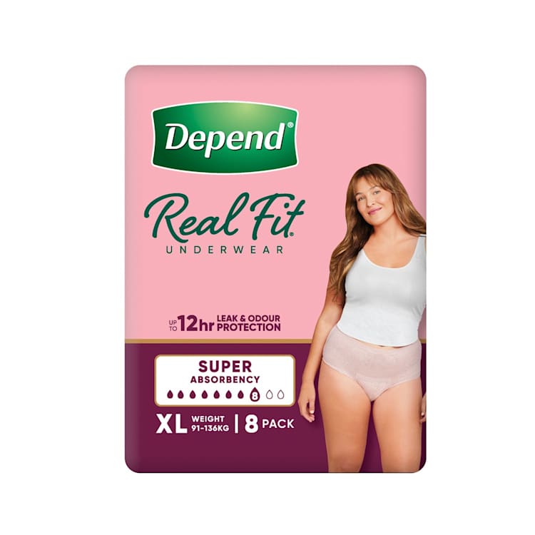 Depend Female Underwear Super Extra-Large