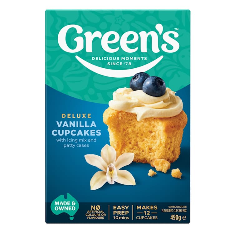 Green's Vanilla Cupcakes