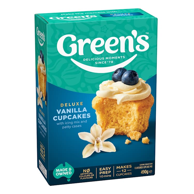 Green's Vanilla Cupcakes