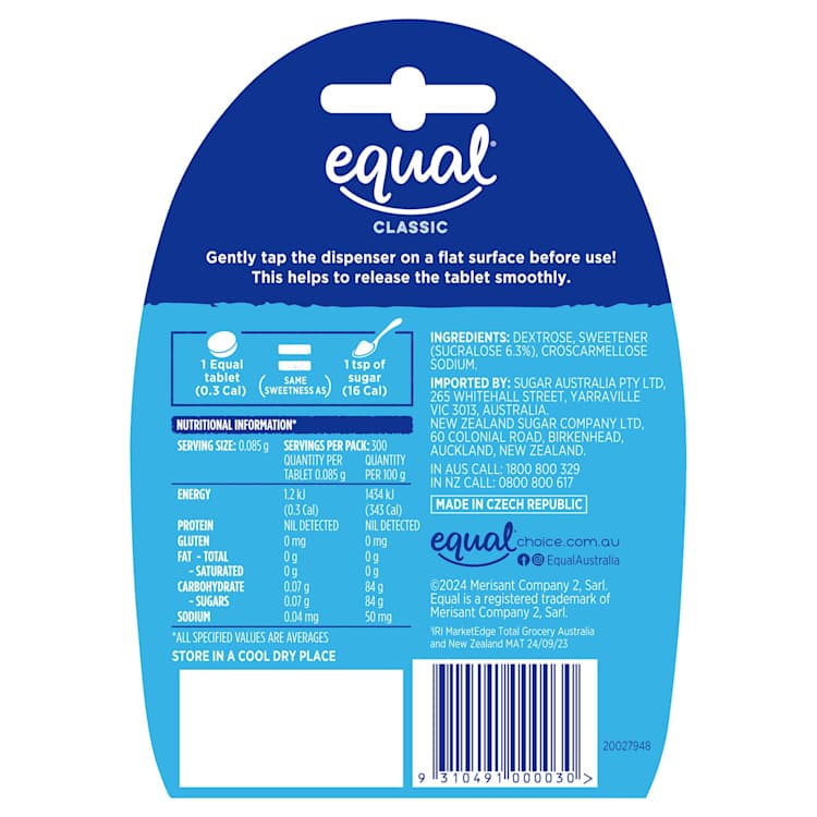 Equal Sweetener Tablets