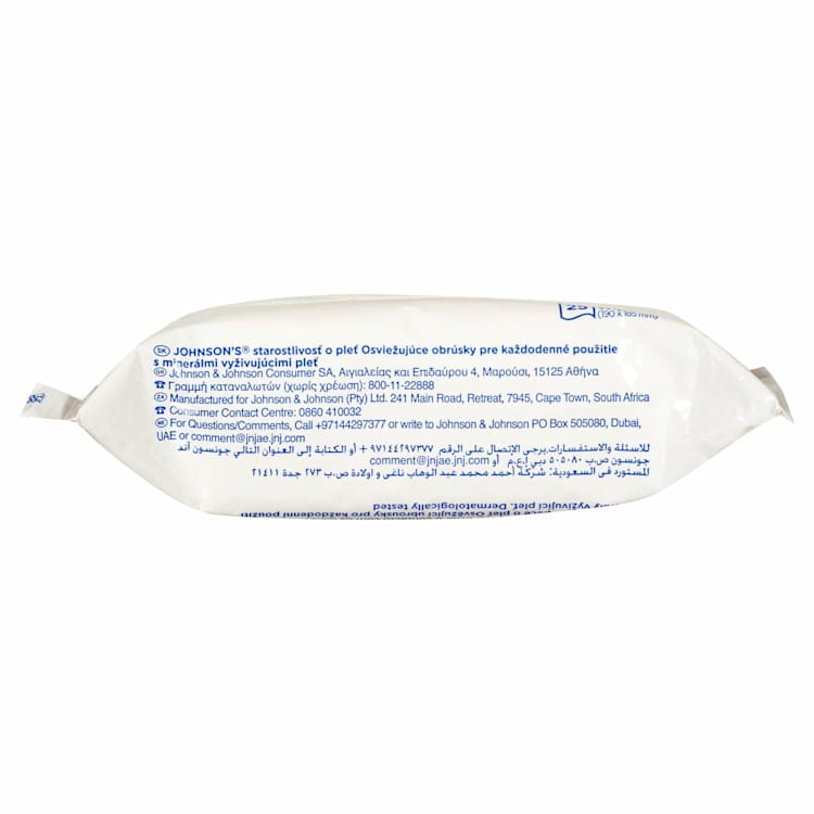 Johnson's Daily Essentials Cleansing Wipes Normal Skin