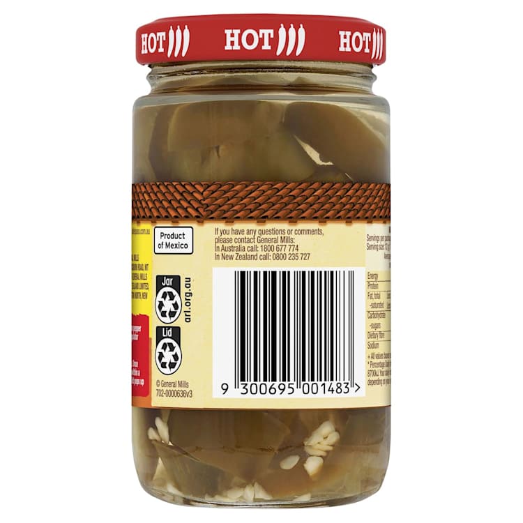 Old El Paso Mexican Green Jalapenos