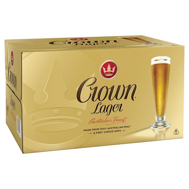 Crown Lager Bottles