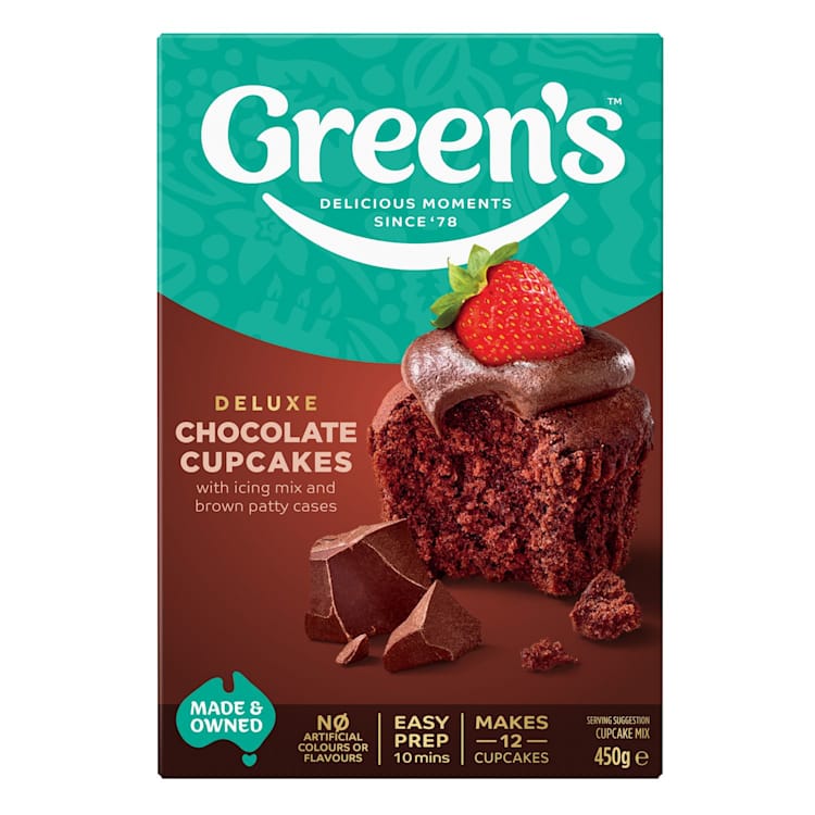 Green's Velvety Chocolate Cupcake Mix