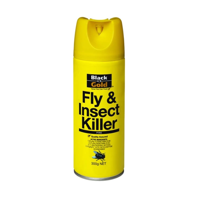 Black & Gold Fly Spray Pine