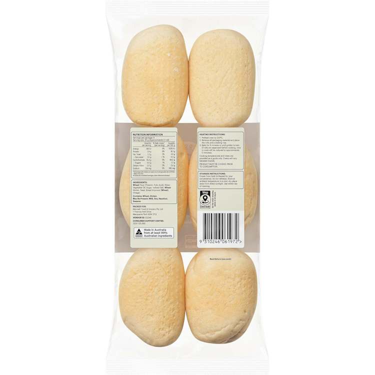 Bakers Oven White Dinner Rolls