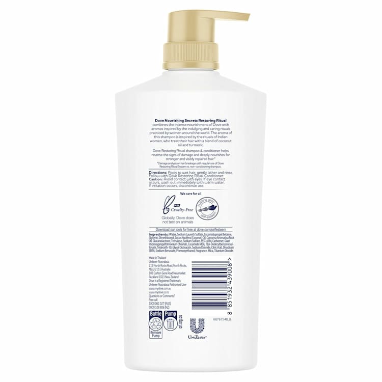 Dove Shampoo Restoring Ritual