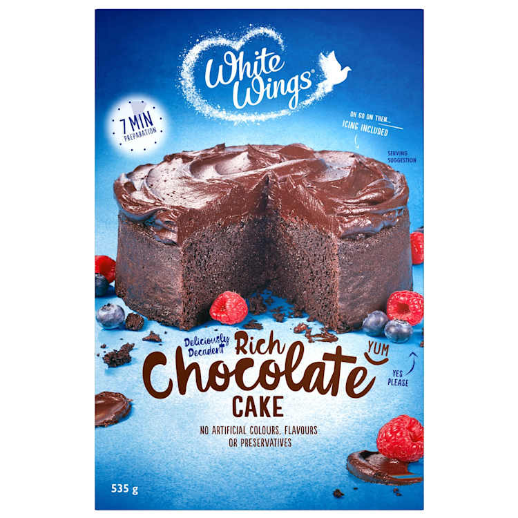 White Wings Rich Chocolate Cake Mix
