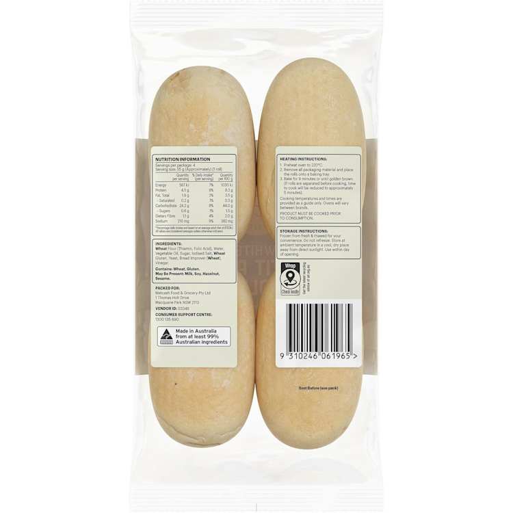 Bakers Oven Petit Pain Rolls