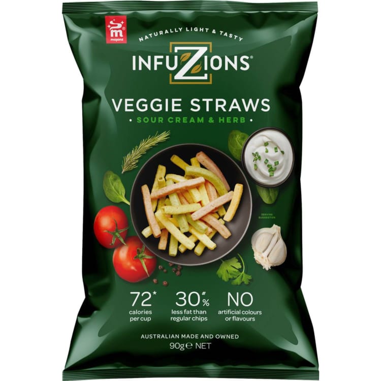 Majans Infuzions Veggie Straws