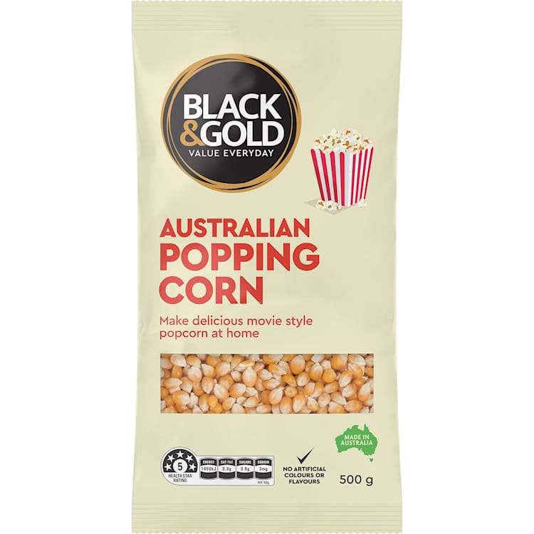 Black & Gold Popcorn