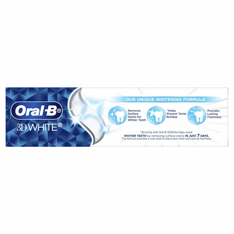 Oral-B Toothpaste 3D White Long Last Fresh