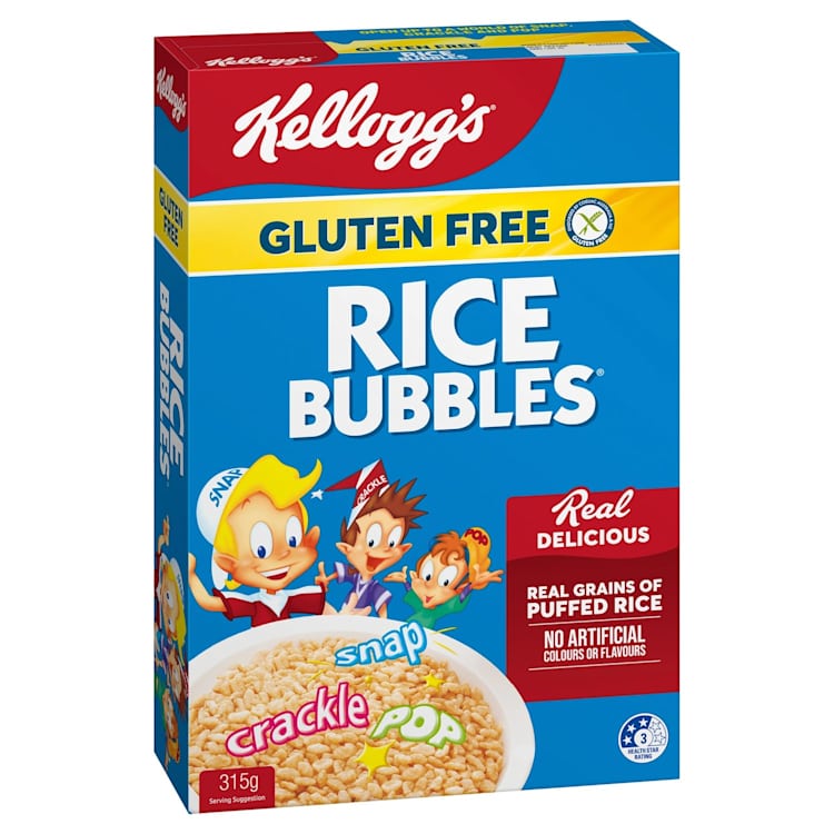 Kellogg's Rice Bubbles Gluten Free