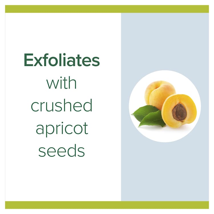 Palmolive Body Butter Coconut & Jojoba Body Wash, Exfoliating Scrub with Real Fruit Seeds