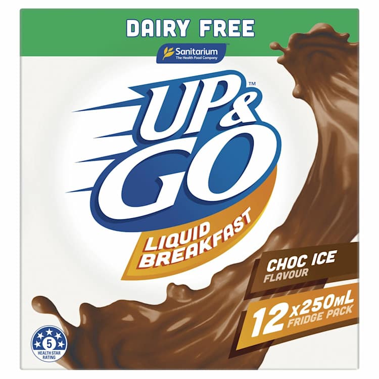 Up & Go Liquid Breakfast Fridge Pack Dairyfree Chocolate