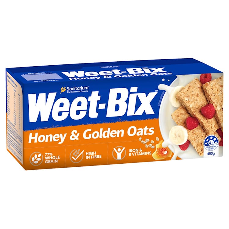 Weet-Bix Honey & Golden Oats