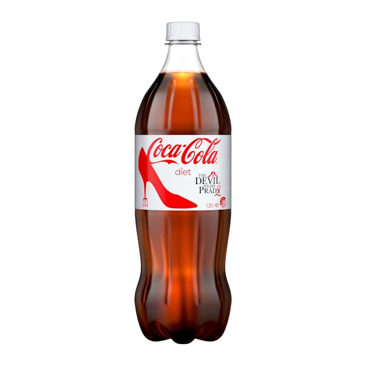 Diet Coca-Cola Soft Drink Bottle