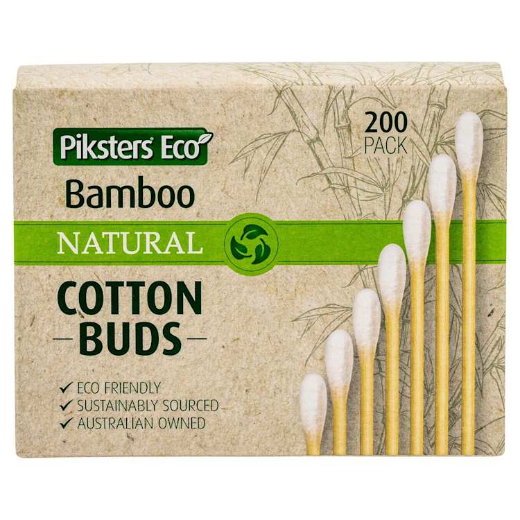 Piksters Eco Bamboo Cotton Buds