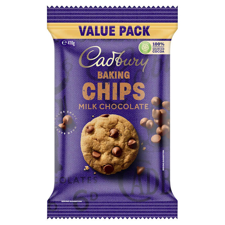 Cadbury Baking Chips Milk Chocolate
