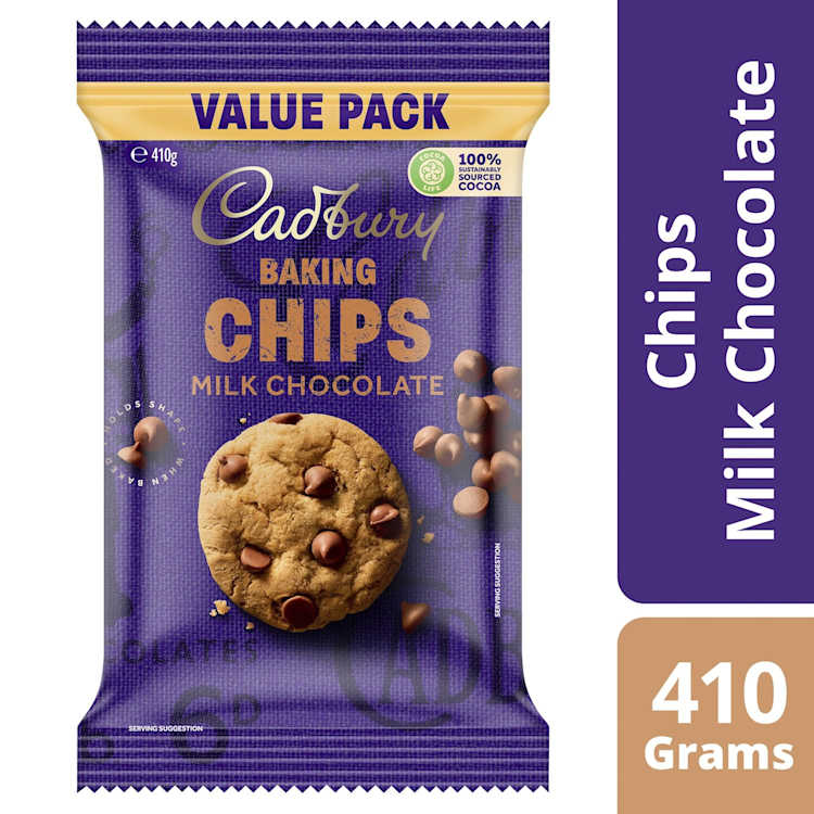 Cadbury Baking Chips Milk Chocolate