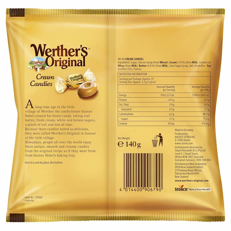 Werther's Original Cream Candies Classic